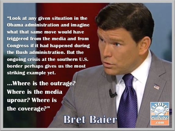 Bret Baier ~ Where's the coverage?